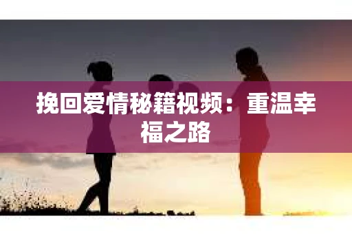 挽回爱情秘籍视频：重温幸福之路