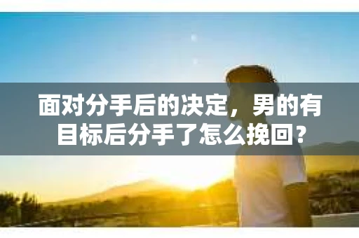 面对分手后的决定,男的有目标后分手了怎么挽回? 面对分手后的决定,男的有目标后分手了怎么挽回?