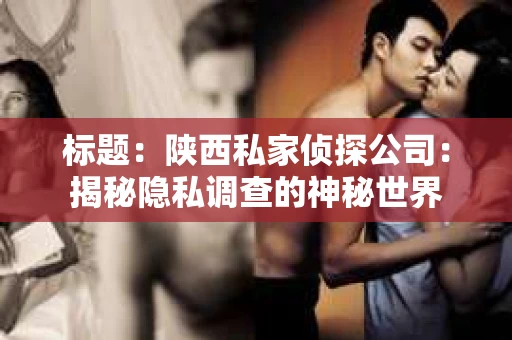 标题：陕西私家侦探公司：揭秘隐私调查的神秘世界