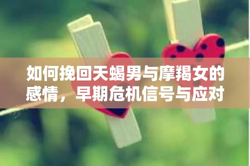 如何挽回天蝎男与摩羯女的感情，早期危机信号与应对策略