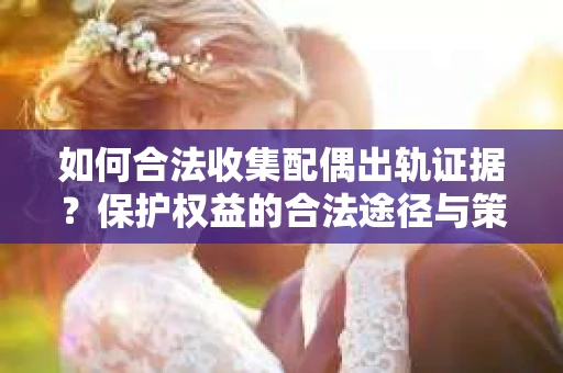 如何合法收集配偶出轨证据？保护权益的合法途径与策略