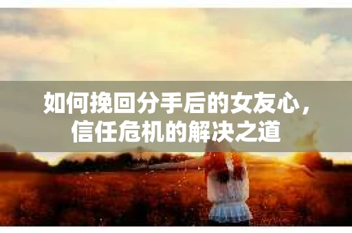如何挽回分手后的女友心，信任危机的解决之道