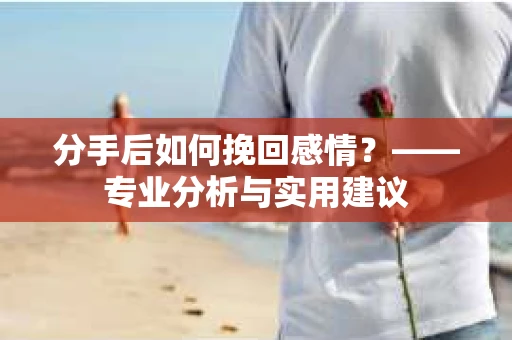 分手后如何挽回感情？——专业分析与实用建议
