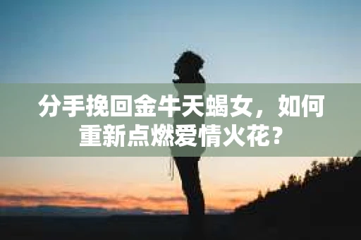 分手挽回金牛天蝎女，如何重新点燃爱情火花？